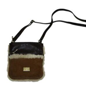 UGG Shearling Sheepskin Shoulder Mini Bag